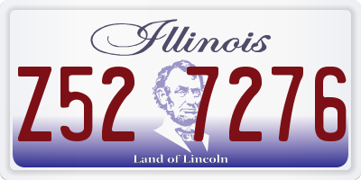 IL license plate Z527276
