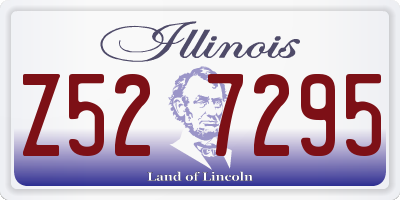 IL license plate Z527295