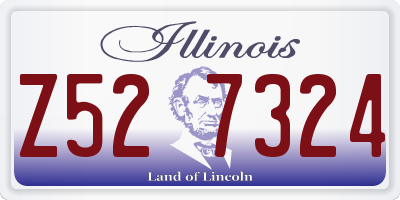 IL license plate Z527324