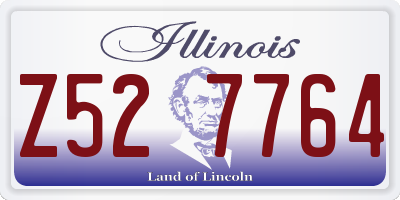 IL license plate Z527764