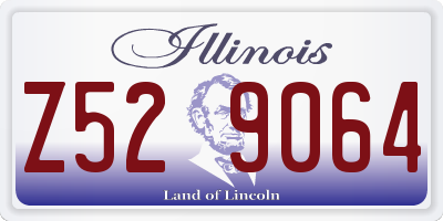 IL license plate Z529064