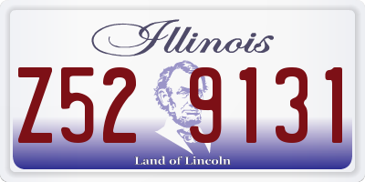 IL license plate Z529131