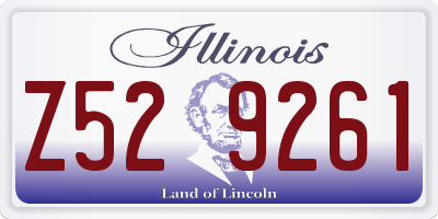 IL license plate Z529261