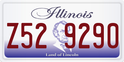 IL license plate Z529290