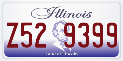 IL license plate Z529399