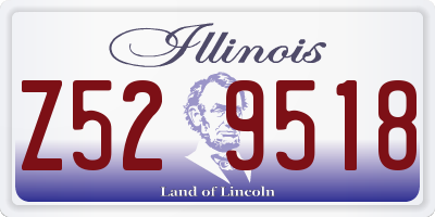 IL license plate Z529518