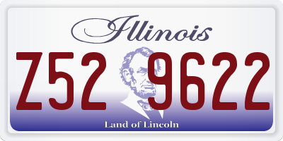 IL license plate Z529622