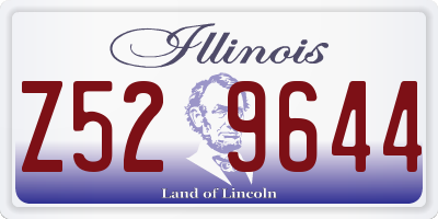 IL license plate Z529644
