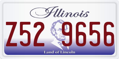 IL license plate Z529656