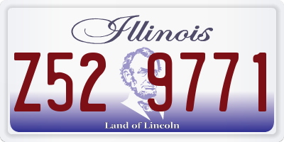 IL license plate Z529771