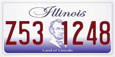 IL license plate Z531248