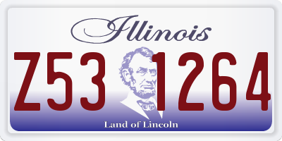 IL license plate Z531264