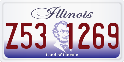 IL license plate Z531269