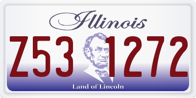 IL license plate Z531272