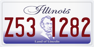 IL license plate Z531282