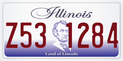 IL license plate Z531284