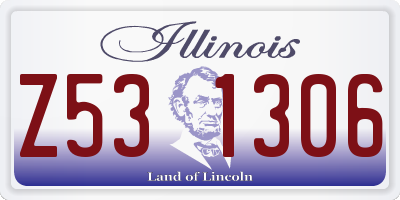 IL license plate Z531306