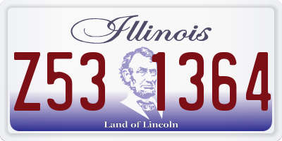 IL license plate Z531364