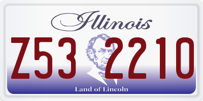 IL license plate Z532210