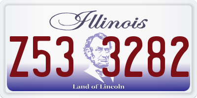 IL license plate Z533282