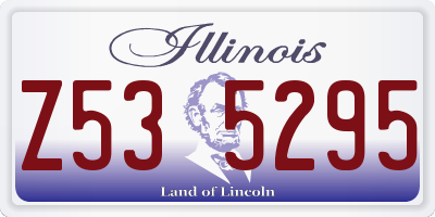 IL license plate Z535295