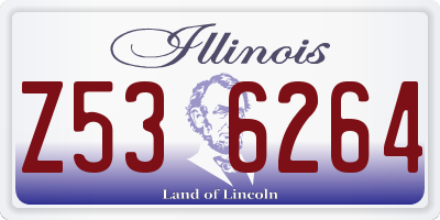 IL license plate Z536264