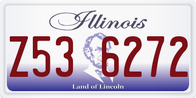 IL license plate Z536272
