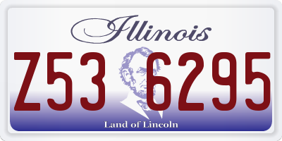 IL license plate Z536295