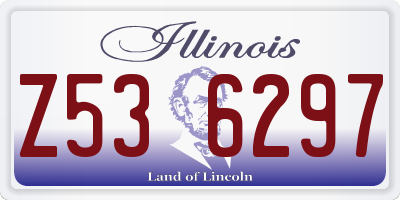 IL license plate Z536297
