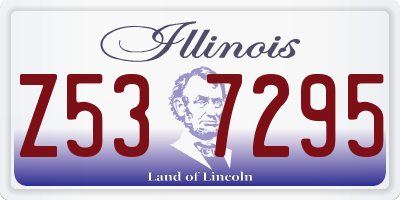 IL license plate Z537295