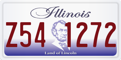 IL license plate Z541272