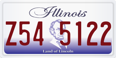 IL license plate Z545122