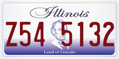 IL license plate Z545132
