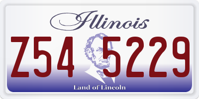 IL license plate Z545229