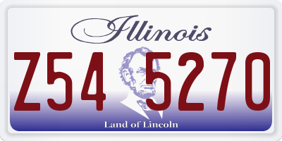 IL license plate Z545270