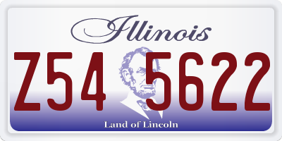 IL license plate Z545622