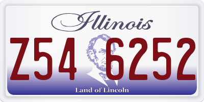 IL license plate Z546252
