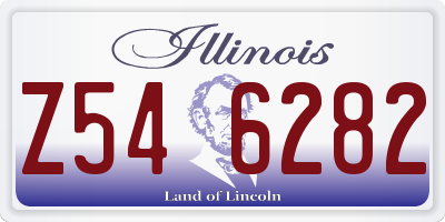 IL license plate Z546282