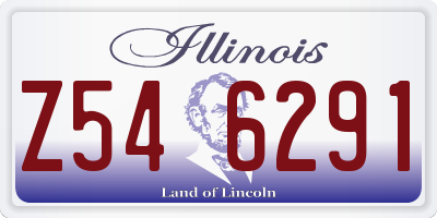 IL license plate Z546291