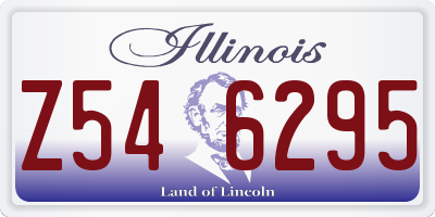 IL license plate Z546295