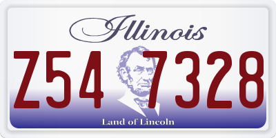 IL license plate Z547328