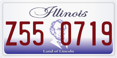 IL license plate Z550719