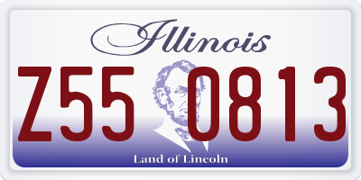 IL license plate Z550813