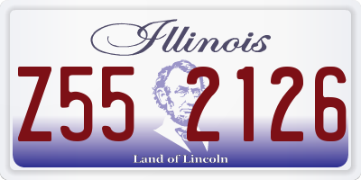 IL license plate Z552126
