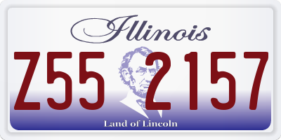 IL license plate Z552157