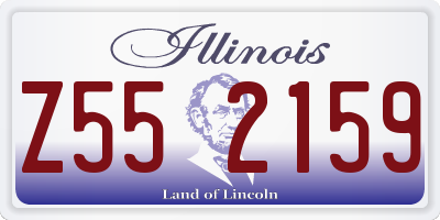 IL license plate Z552159