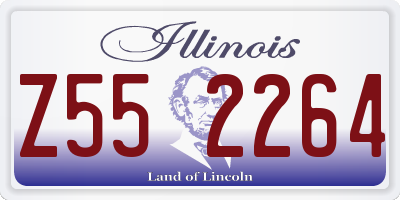 IL license plate Z552264