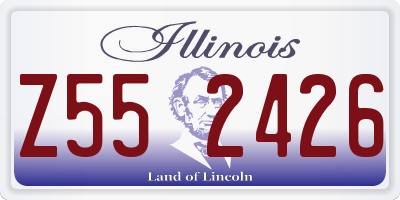 IL license plate Z552426