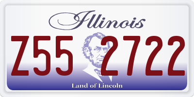 IL license plate Z552722