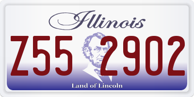 IL license plate Z552902